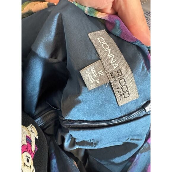 Fairy Donna Ricco Dress 12 Floral Spring Empire Waist Romantic Feminine Chic - Picture 10 of 10